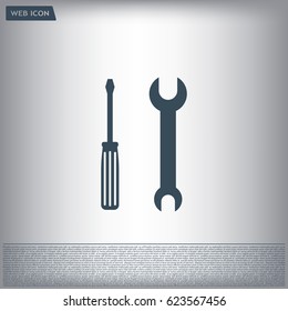 Simple Tools or Repair Icon.