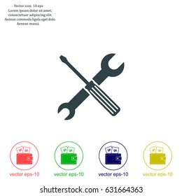 Simple Tools or Repair Icon.