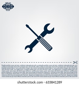 Simple Tools or Repair Icon.