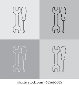 Simple Tools or Repair Icon