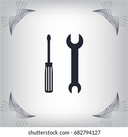 Simple Tools or Repair Icon.