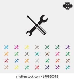 Simple Tools or Repair Icon.