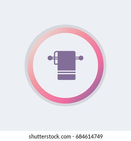 simple towel icon