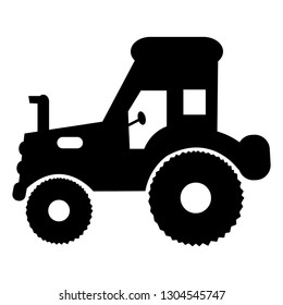 Simple tractor illustration