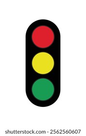 simple traficc light icon symbol