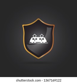 simple train icon