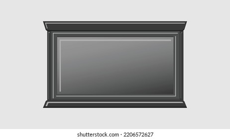 Simple Transparent Box Illustration Vector