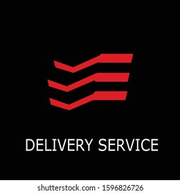 Simple Transport Delivery Logo Design