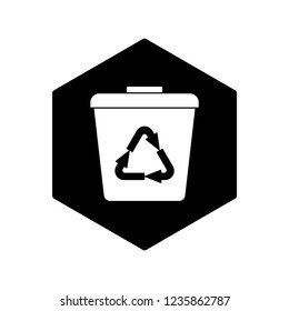 Simple Trash Can Icon