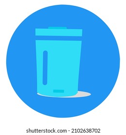 Diseño de iconos de basura simple para el tema de Smartphone
