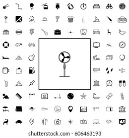 Simple travel icons set. Universal travel icons to use for web and mobile of basic travel elements