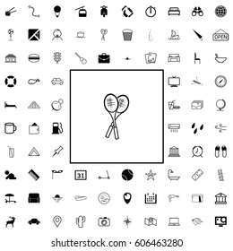 Simple travel icons set. Universal travel icons to use for web and mobile of basic travel elements