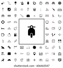 Simple travel icons set. Universal travel icons to use for web and mobile of basic travel elements