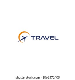 simple travel logo icon