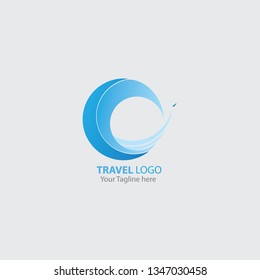 Simple travel logotype template. Travel logo vector. Travel logo icon