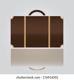 simple traveling case eps10