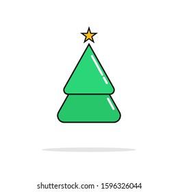 simple tree design icons  for your web site design, logo, app, UI, vector illustration