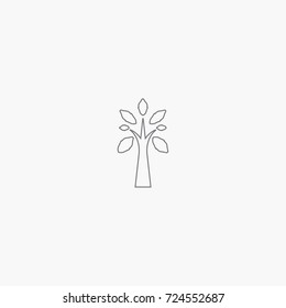 simple tree icon