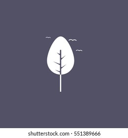 simple tree icon design
