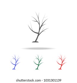simple tree icon. Elements in multi colored icons for mobile concept and web apps. Icons for website design and development, app development on white background