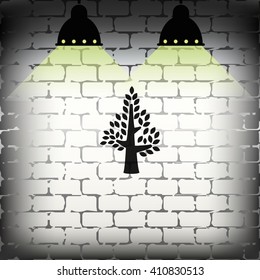Simple tree illustration.