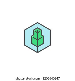 Simple Tree Logo.