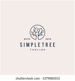 Simple Tree Logo Design