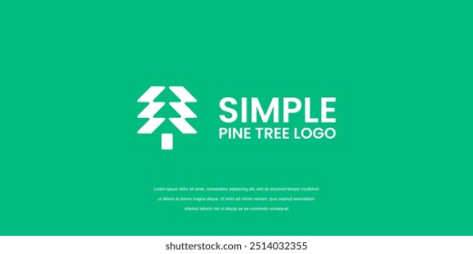 simple tree logo design idea