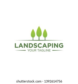 Simple Tree Logo Design Template
