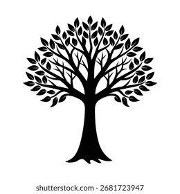 Simple Tree Silhouette, Minimal Tree Silhouette