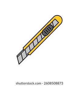 Simple Trendy Cutter Icon Vector Template