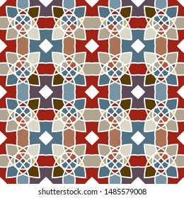 Simple Trendy Geometric Pattern Background Template for Design, Print, Card, Poster, Minimalist Design 