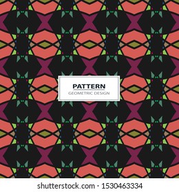 Simple Trendy Geometric Pattern Background Template for Design, Print, Card, Poster, Minimalist Design