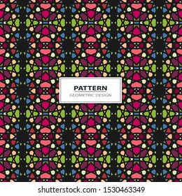 Simple Trendy Geometric Pattern Background Template for Design, Print, Card, Poster, Minimalist Design