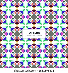 Simple Trendy Geometric Pattern Background Template for Design, Print, Card, Poster, Minimalist Design