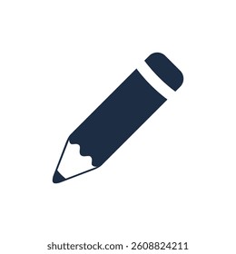 Simple Trendy Pencil Icon Vector Template