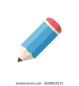 Simple Trendy Pencil Icon Vector Template