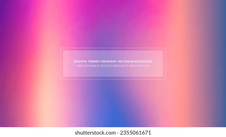 Simple Trendy And Soft Gradient Color Vector Background

