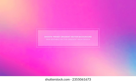 Simple Trendy And Soft Gradient Color Vector Background

