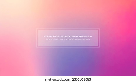 Simple Trendy And Soft Gradient Color Vector Background

