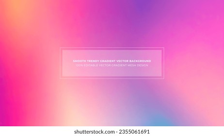 Simple Trendy And Soft Gradient Color Vector Background

