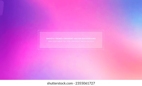 Simple Trendy And Soft Gradient Color Vector Background

