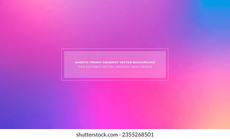 Simple Trendy And Soft Gradient Color Vector Background

