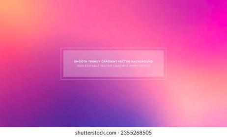 Simple Trendy And Soft Gradient Color Vector Background

