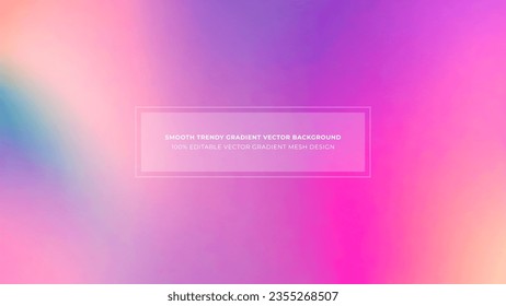 Simple Trendy And Soft Gradient Color Vector Background

