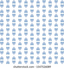 simple triangle pattern in blue