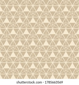 Simple triangle pattern, vector background.