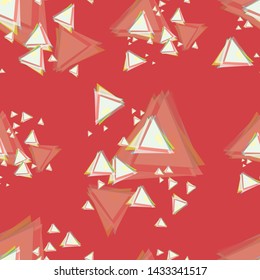 simple triangle shake seamless pattern