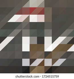 Simple triangle vector background, abstract