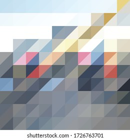 Simple triangle vector background, abstract